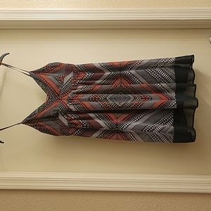 American Eagle Outfitters Multicolored Spaghetti Strap Dress Size 8